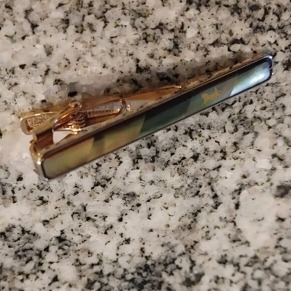 Celine 925 Silver Opal Tie Clip - Picture 11 of 16